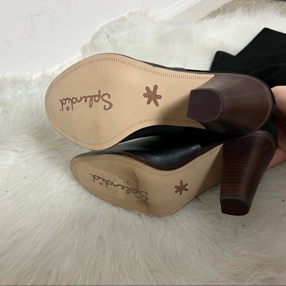 NWB Splendid Sullie Suede Leather Heel Riding Knee High Boots - Picture 12 of 15